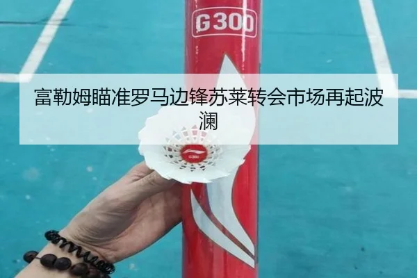 富勒姆瞄准罗马边锋苏莱转会市场再起波澜